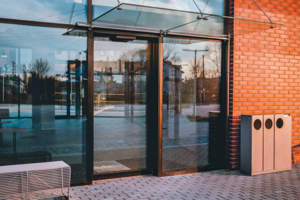 Shop Front Glass Door